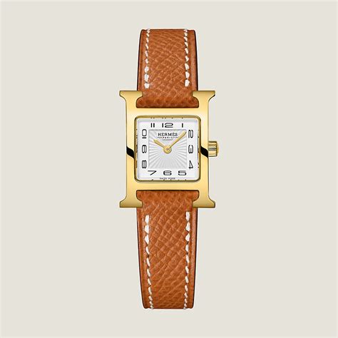 hermes watch 21mm|Heure H watch, Mini model, 21 mm .